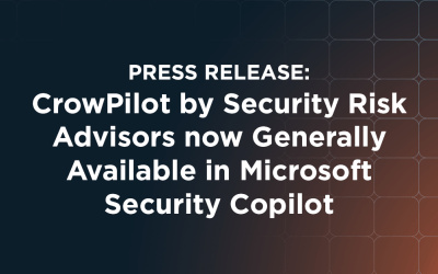 PRESS RELEASE: CrowPilot by Security Risk Advisors now generally available in Microsoft Security Copilot